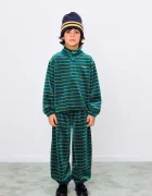 Tinycottons Детски памучен спортен панталон DUO STRIPES SWEATPANT