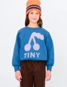 Tinycottons Детски памучен суичър CHERRY GRAPHIC SWEATSHIRT
