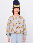 Tinycottons Детски памучен суичър DOGS SWEATSHIRT