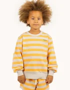 Tinycottons Детски памучен суичър STRIPES SWEATSHIRT