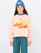 Tinycottons Детски памучен суичър WALK GRAPHIC SWEATSHIRT