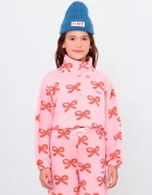 Tinycottons Детски памучен суичър WORMS MOCKNECK SWEATSHIRT