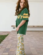 Tinycottons Детски панталон FLOWERS RIB PANT