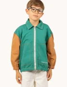 Tinycottons Детско памучно яке COLOR BLOCKED JACKET
