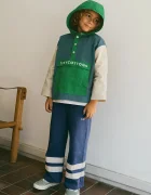 Tinycottons Детско яке COLOR BLOCK JACKET