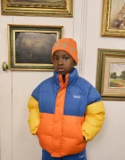 Tinycottons Детско яке COLOR BLOCK SHORT PADDED JACKET
