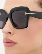 Tom Ford Слънчеви очила Esme в черно FT1157.5001A