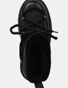 Tommy Hilfiger Апрески REAL SHEARLING LACEUP в черно FW0FW08996