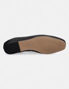 Tommy Hilfiger балеринки от кожа SOFT LEATHER ELLASTIC BALLERINA черни FW0FW09245