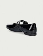 Tommy Hilfiger балеринки за деца черни T3A3-35131