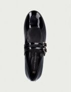 Tommy Hilfiger балеринки за деца черни T3A3-35131