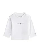 Tommy Hilfiger Бебешка памучна блуза с дълъг ръкав
