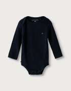 Tommy Hilfiger бебешки гащеризон за бебе от памук с еластан син KN0KN02317