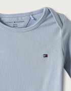 Tommy Hilfiger бебешки гащеризон за бебе от памук с еластан син KN0KN02317