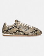 Tommy Hilfiger BELLA SNEAKER SNAKE маратонки дамски от кожа бежови FW0FW09415