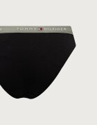 Tommy Hilfiger бикини дамски от памук с еластан 3 броя черни UW0UW05529