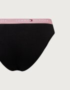 Tommy Hilfiger бикини дамски от памук с еластан 3 броя черни UW0UW05529