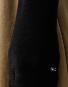 Tommy Hilfiger блуза с дълги ръкави дамска с вълна черна WW0WW52361