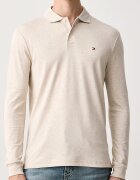 Tommy Hilfiger блуза с дълги ръкави мъжка от памук бежова MW0MW37317