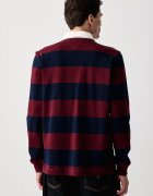 Tommy Hilfiger блуза с дълги ръкави мъжка от памук бордо MW0MW45692