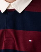 Tommy Hilfiger блуза с дълги ръкави мъжка от памук бордо MW0MW45692