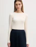 Tommy Hilfiger Блуза с дълги ръкави в бежово WW0WW47309