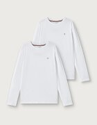 Tommy Hilfiger блуза с дълги ръкави за деца от памук 2 броя бяла UK0UK00077