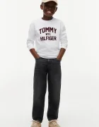 Tommy Hilfiger блуза с дълги ръкави за деца от памук бяла KB0KB10642