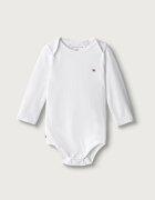 Tommy Hilfiger боди за бебе от памук с еластан 3 броя розово KN0KN02316