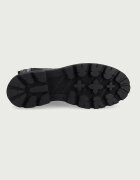 Tommy Hilfiger боти челси дамски от кожа TH STUD LEATHER HIGH CHELSEA черни FW0FW09570