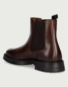 Tommy Hilfiger боти челси мъжки от кожа CORPORATE CASUAL LTH CHELSEA кафяви FM0FM05966