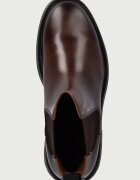 Tommy Hilfiger боти челси мъжки от кожа CORPORATE CASUAL LTH CHELSEA кафяви FM0FM05966