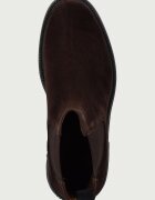 Tommy Hilfiger боти челси мъжки от велур CORPORATE CASUAL SUEDE CHELSEA кафяви FM0FM05952
