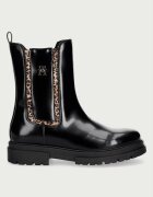 Tommy Hilfiger боти челси за деца черни T4A5-35175