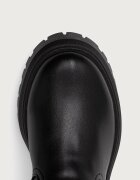 Tommy Hilfiger ботуши под коляното дамски TH STAMP WARM KNEE RAIN BOOT черни FW0FW09678