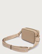 Tommy Hilfiger чанта crossbody дамска от имитация на кожа бежова AW0AW19060