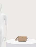 Tommy Hilfiger чанта crossbody дамска от имитация на кожа бежова AW0AW19060