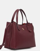 Tommy Hilfiger чанта crossbody дамска от имитация на кожа бордо AW0AW18722