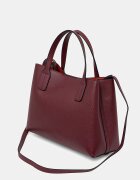 Tommy Hilfiger чанта crossbody дамска от имитация на кожа бордо AW0AW18722