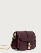 Tommy Hilfiger чанта crossbody дамска от имитация на кожа бордо AW0AW19319