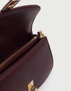 Tommy Hilfiger чанта crossbody дамска от имитация на кожа бордо AW0AW19319