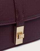 Tommy Hilfiger чанта crossbody дамска от имитация на кожа бордо AW0AW19321