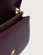 Tommy Hilfiger чанта crossbody дамска от имитация на кожа бордо AW0AW19321