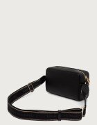 Tommy Hilfiger чанта crossbody дамска от имитация на кожа черна AW0AW19060