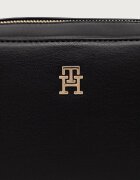 Tommy Hilfiger чанта crossbody дамска от имитация на кожа черна AW0AW19060