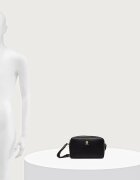 Tommy Hilfiger чанта crossbody дамска от имитация на кожа черна AW0AW19060