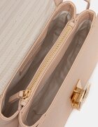 Tommy Hilfiger чанта crossbody дамска от имитация на кожа оранжева AW0AW17216