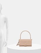 Tommy Hilfiger чанта crossbody дамска от имитация на кожа оранжева AW0AW17216