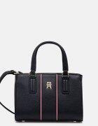 Tommy Hilfiger чанта crossbody дамска от имитация на кожа тъмносиня AW0AW18642