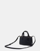 Tommy Hilfiger чанта crossbody дамска от имитация на кожа тъмносиня AW0AW18642